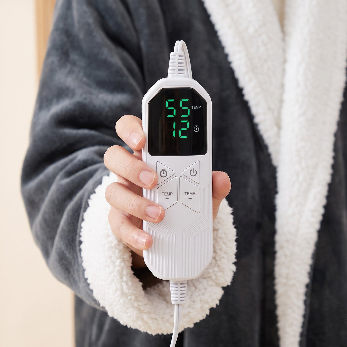 Handheld heat controller with LED display